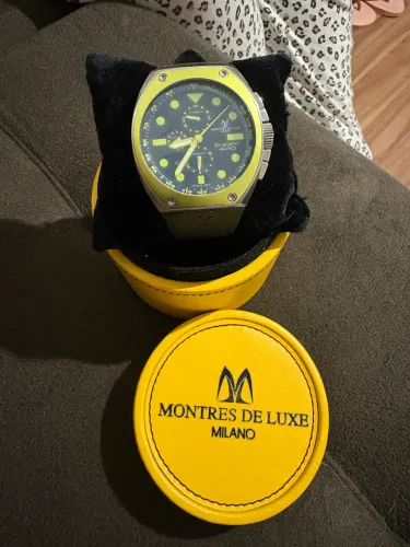 Relógio Montres De Luxe Milano