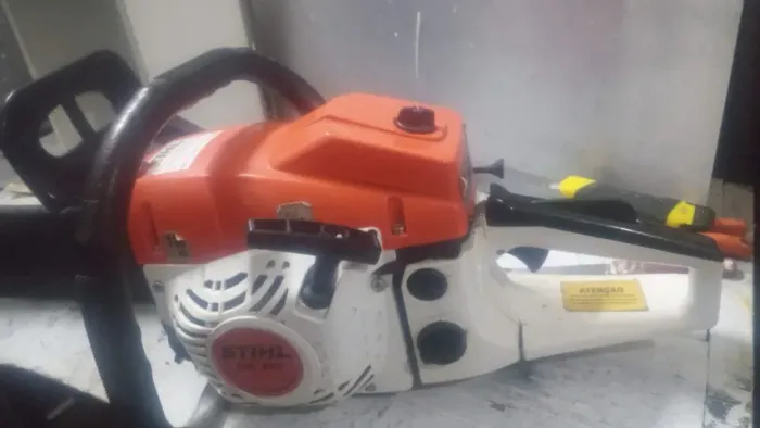 Motosserra Gasolina Stihl Ms 382 Cor Branco E Laranja 50cm Branco/laranja