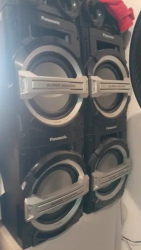Caixas de som do aparelho Panasonic sx mas 250