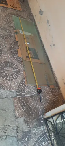 3 vidros de banheiro box