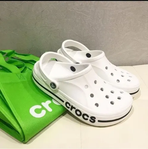 Crocs Branco Confortável Original Estiloso Tamanho 37 / M7