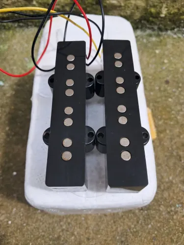 Par de Captadores Cerâmicos do baixo SX 4 cordas (single coil estilo J) 