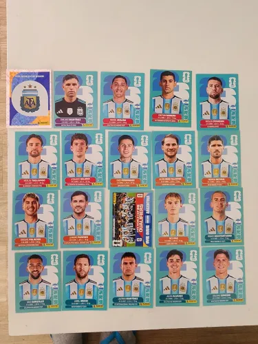 Figurinhas copa 2026 Argentina