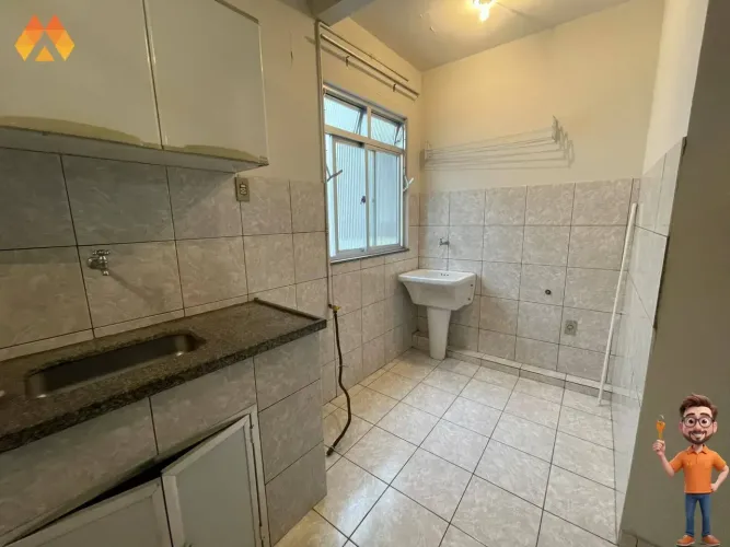 Centro - Excelente APT c/ 01 quarto e 01 banheiro!