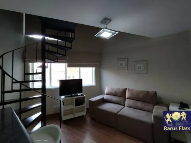 Flat com 1 Quarto para alugar, 46m² - Vila Nova Conceição