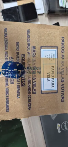 Pavio para velas votivas