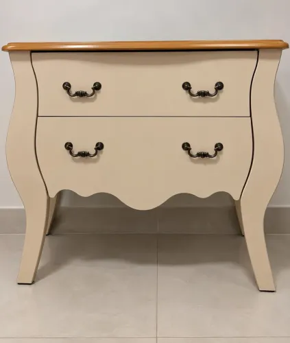 Charlote 2 gavetas ( cômoda provençal)