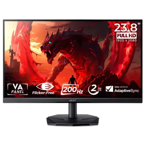 Monitor Gamer Lacrado Acer Nitro 23.8 200hz 2ms FHD HDMI VA