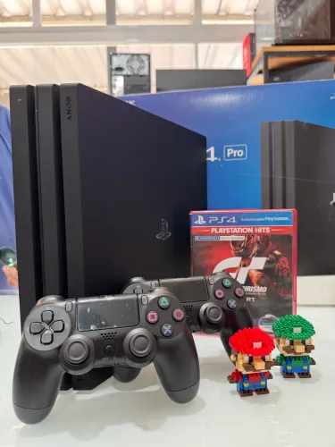 PS4 PRO 1TB SEMI NOVO COM GARANTIA