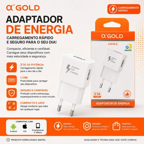 Fonte carregador celular 3.1