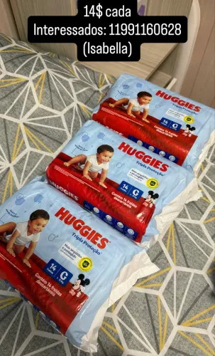 Fralda Huggies G
