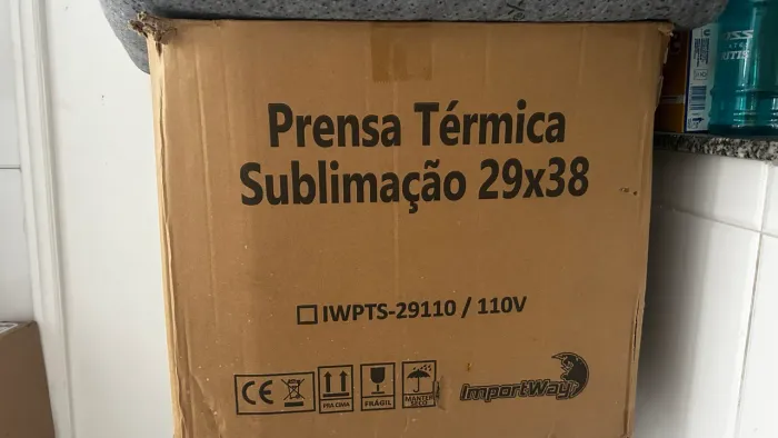 prensa térmica sublimação