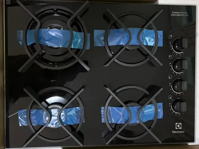 Cooktop 4 Bocas a Gás GLP Electrolux