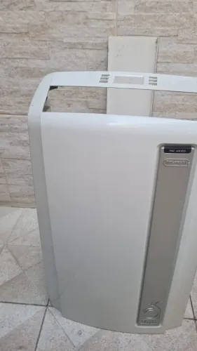 gabinete do ar condicionado portatil delongi