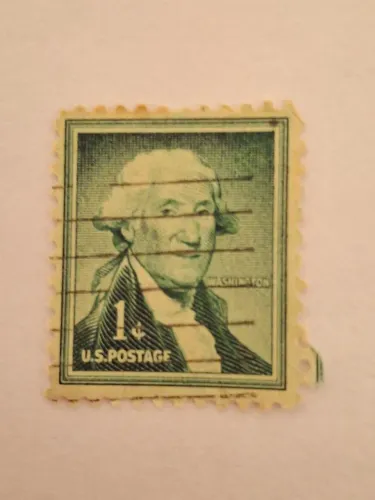 Selo EUA Antiguidade George Washington 1 c.