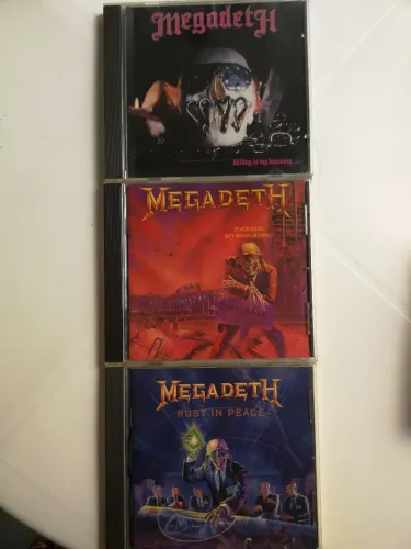 Cds Megadeth importados US