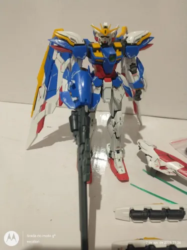 Gundam RG wing zero Bandai completo 