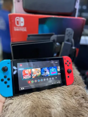 NINTENDO SWITCH  ORIGINAL COMPLETO COM BAG