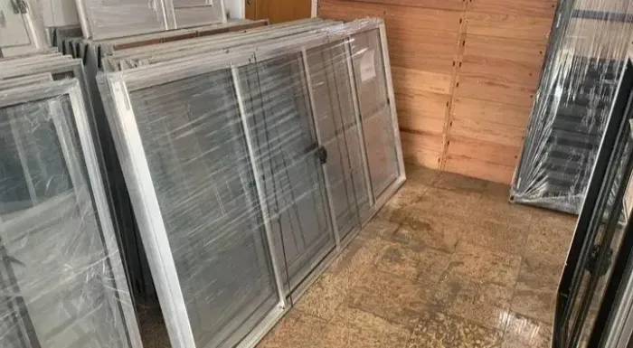 DIRETO DA FÁBRICA!! JANELA 1.00X2.00 4 FOLHAS NO ALUMÍNIO NATURAL 