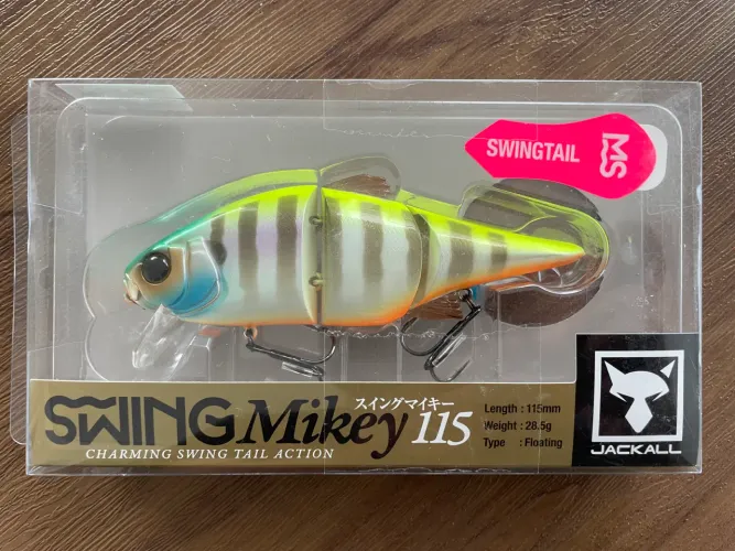 Isca Jackall Swing Mikey 115mm 28,5g Floating