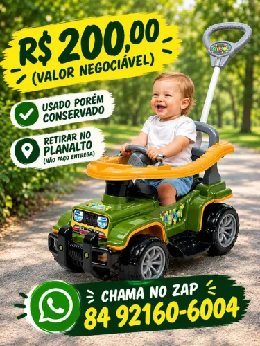 JEEP PARA CRIANÇA R$ 200