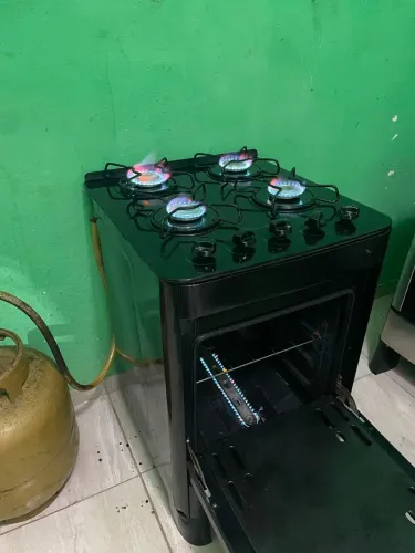 Vende-se fogão mesa de vidro 