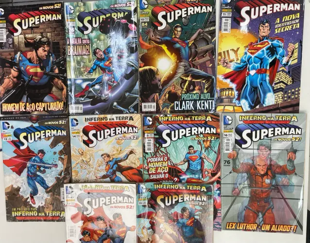Lote / Avulsos - HQs Superman: Os Novos 52 (Panini)