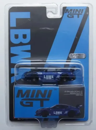 Míni GT Nissan r35 lbwk lacrado #299