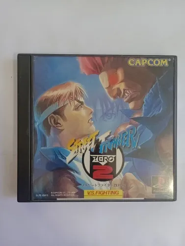 Jogo Street Figheter Zero 2 Original PS1