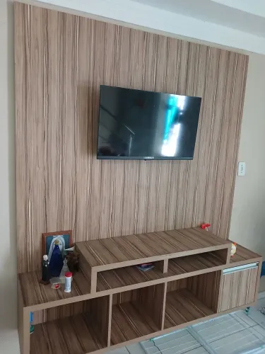 Painel de TV grande