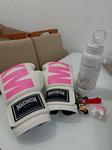 Luva De Boxe E Muay Thai Mxm Red - Maximum Original