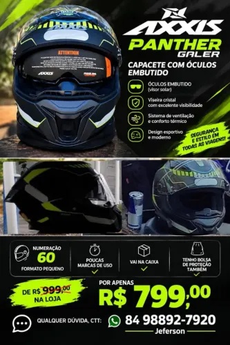 Capacete axxis