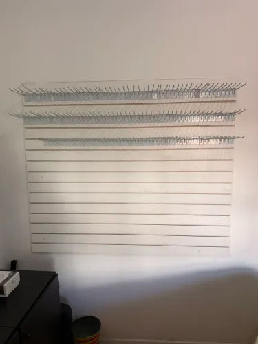 Painel canaletado expositor para loja