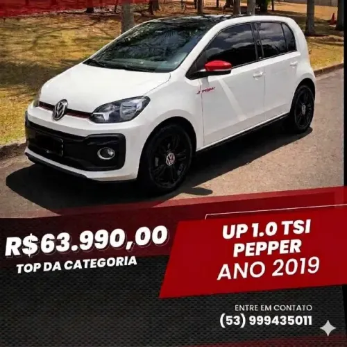 Volkswagen Up! Pepper 1.0 TSI L Flex 12V 5P 2019