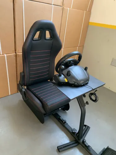 Cockpit Monza Dazz com volante e pedal 