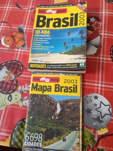 Guia de viagem e mapa do Brasil 2003