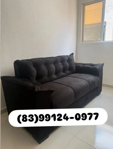 SOFÁ 3 E 2 LUGARES NOVOS COM VALORES PROMOCIONAIS