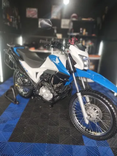 Honda Bros 160 ESDD 2017 - Azul/Branca