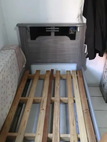 Cama de Solteiro C/ Bicama e Gavetões Inferiores Embutidos em MDF (SEM COLCHÃO)