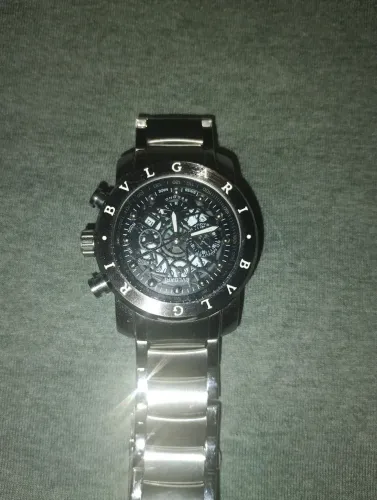 Relógio bvlgari