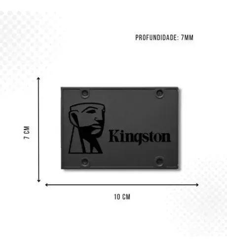 SSD KINGSTON 240GB SAUDE 85%