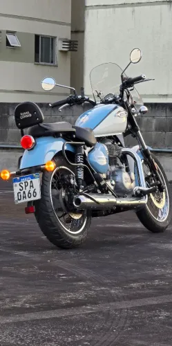 Meteor 350 Aurora Blue 2026 | 2.328 Km | Única Dona | Revisada na Concessionária