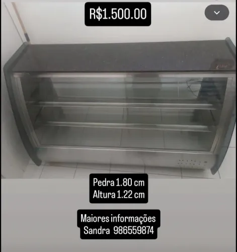 Balcão freezer 