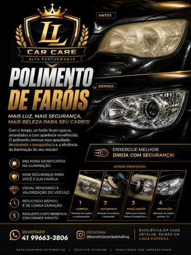 Revitalização dos Faróis e Lanternas