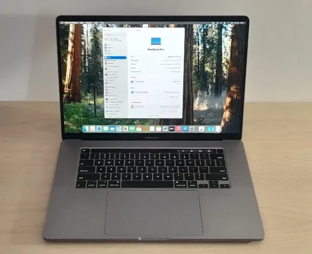 MacBook Pro 16" · SSD 512GB· 16GB Ram · 2019 i7 · Ótimo · Carregador Original
