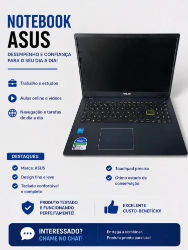 Vendo notebook R$1500