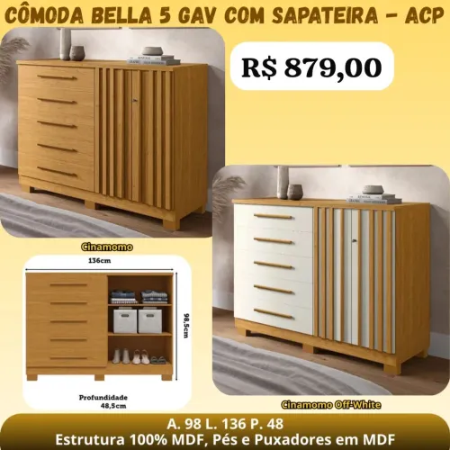 Cômoda Bella