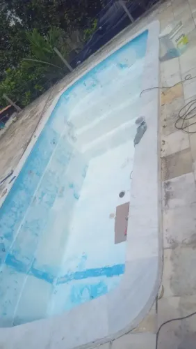 Recuperamos sua piscina de fibra