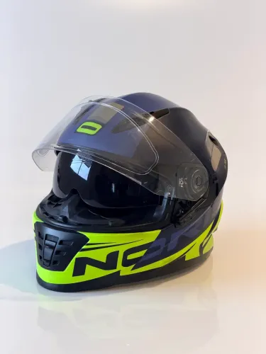 Capacete NORISK FF302 TAM 54 viseira solar interna em boas condições! ATE 12x SEM JUROS