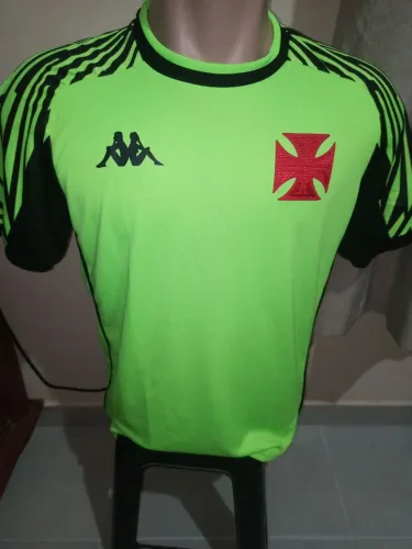 Camisa Vasco Goleiro Kappa Verde limão